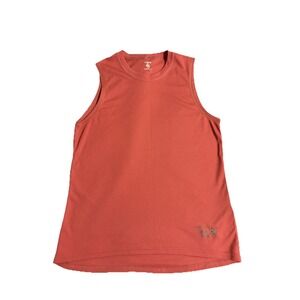 Women's Mountain Hard Wear Stretch Tank Size Medium Red Orange